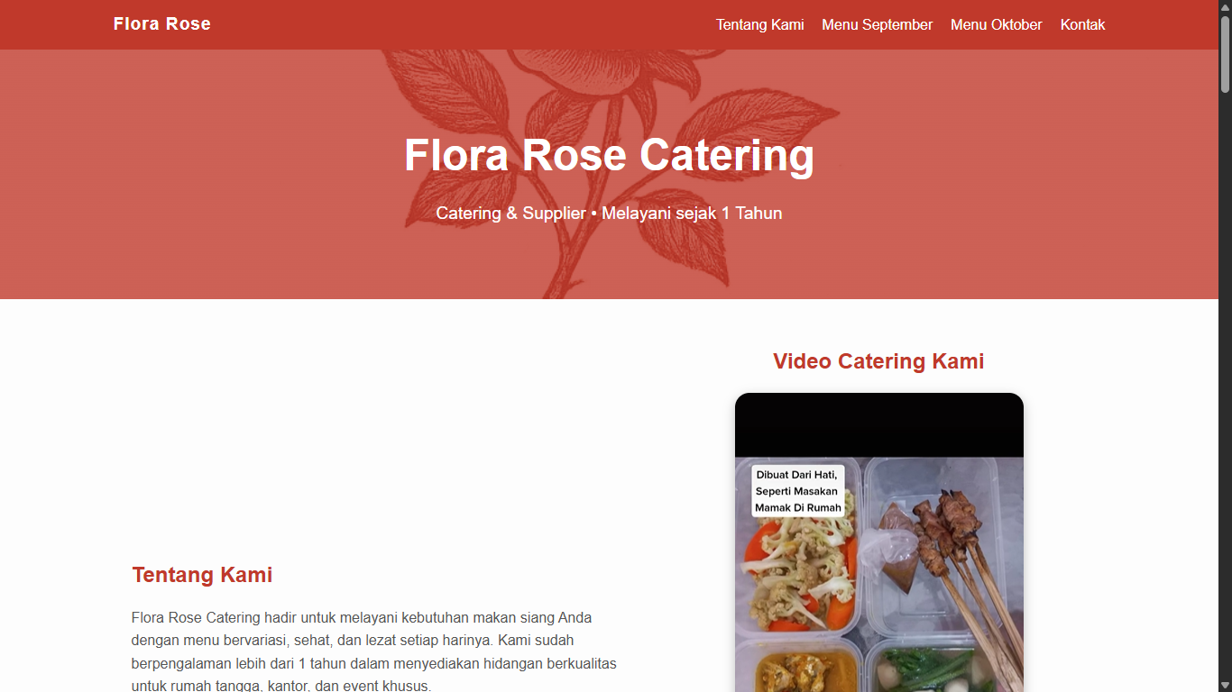 Flora Rose Catering